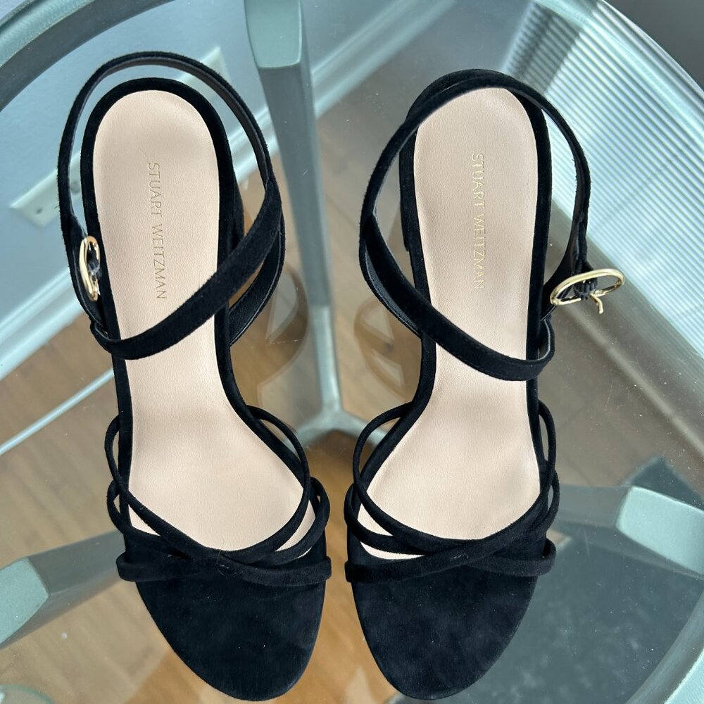 Stuart Weitzman Starla 75 Block Heel Sandal - image 4